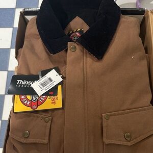 Men's Brown Insulated Jacket